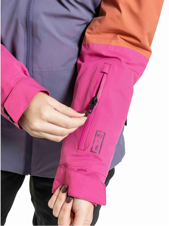 Meatfly Meatfly dámska SNB & SKI bunda Kirsten Purple Light / Mango
