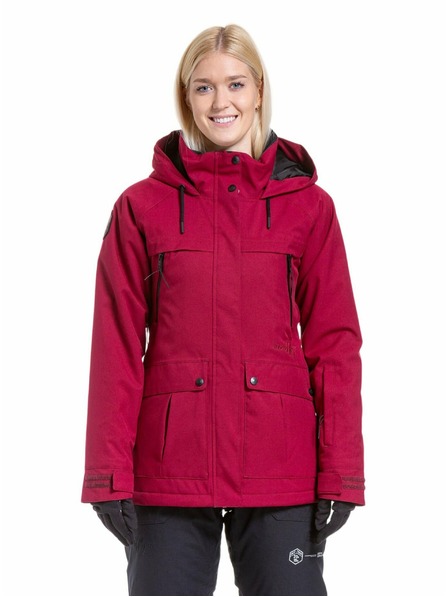 Meatfly Meatfly dámska SNB & SKI bunda Terra Beet Red