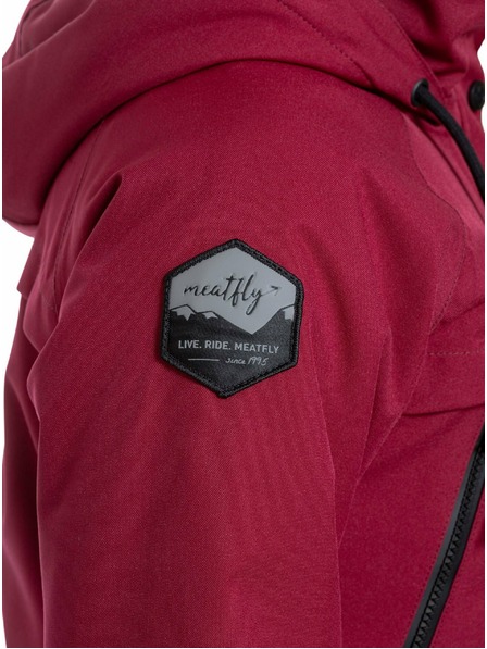 Meatfly Meatfly dámska SNB & SKI bunda Terra Beet Red