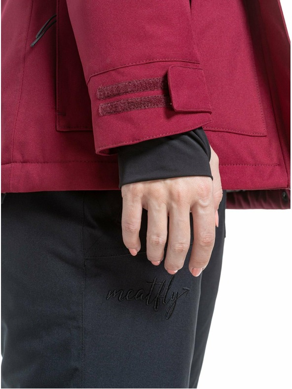 Meatfly Meatfly dámska SNB & SKI bunda Terra Beet Red