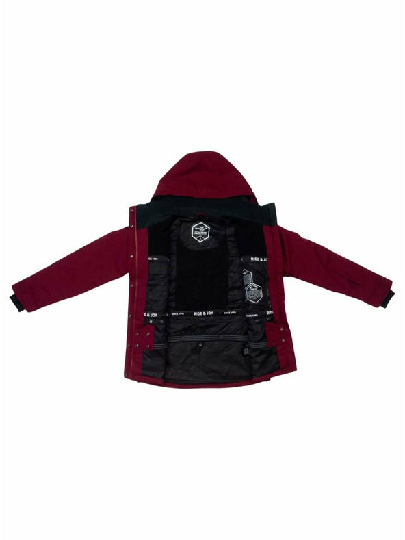 Meatfly Meatfly dámska SNB & SKI bunda Terra Beet Red