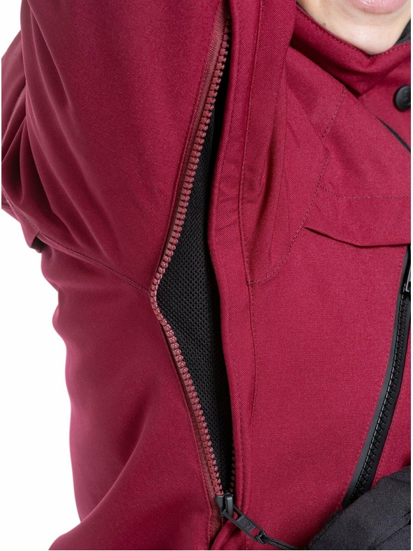 Meatfly Meatfly dámska SNB & SKI bunda Terra Beet Red