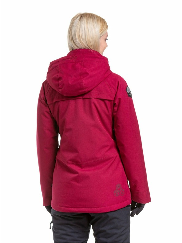 Meatfly Meatfly dámska SNB & SKI bunda Terra Beet Red