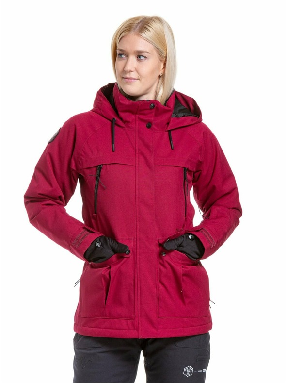 Meatfly Meatfly dámska SNB & SKI bunda Terra Beet Red