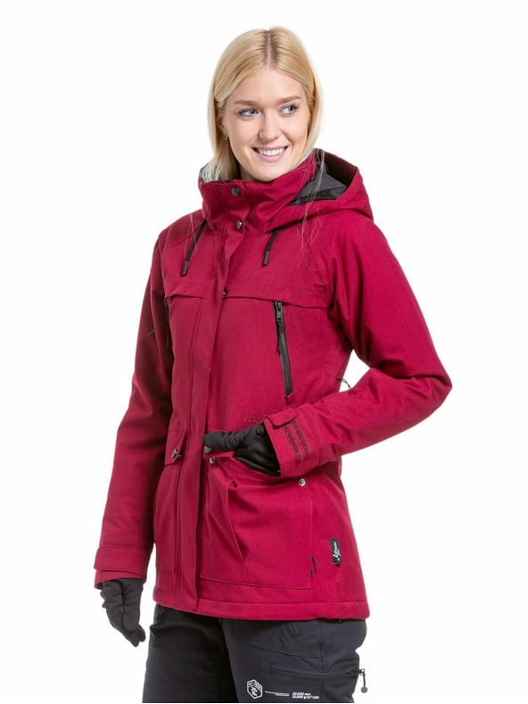Meatfly Meatfly dámska SNB & SKI bunda Terra Beet Red