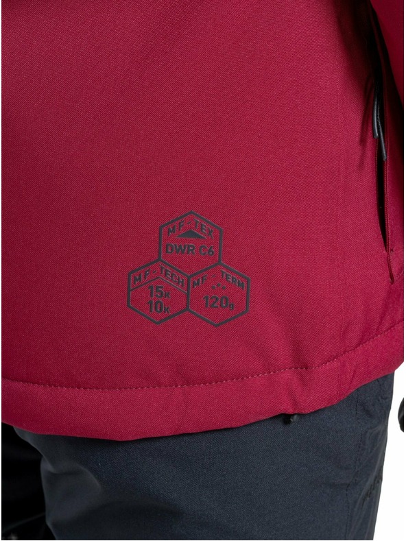 Meatfly Meatfly dámska SNB & SKI bunda Terra Beet Red