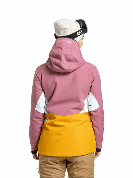 Meatfly Meatfly dámska SNB & SKI bunda Gaia Dusty Rose / Sunflower