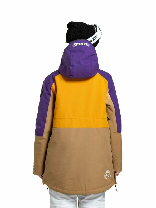 Meatfly Meatfly dámska SNB & SKI bunda Aiko Sunflower / Tan