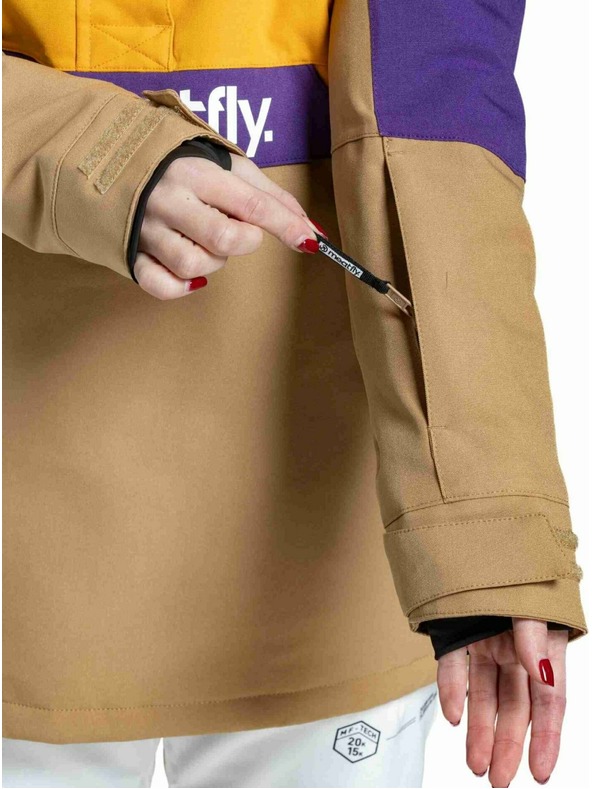 Meatfly Meatfly dámska SNB & SKI bunda Aiko Sunflower / Tan