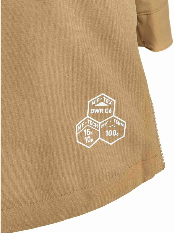 Meatfly Meatfly dámska SNB & SKI bunda Aiko Sunflower / Tan