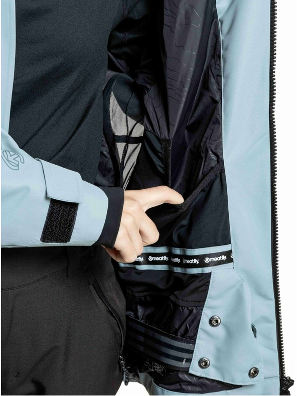 Meatfly Meatfly dámska SNB & SKI bunda Gaia Cloud