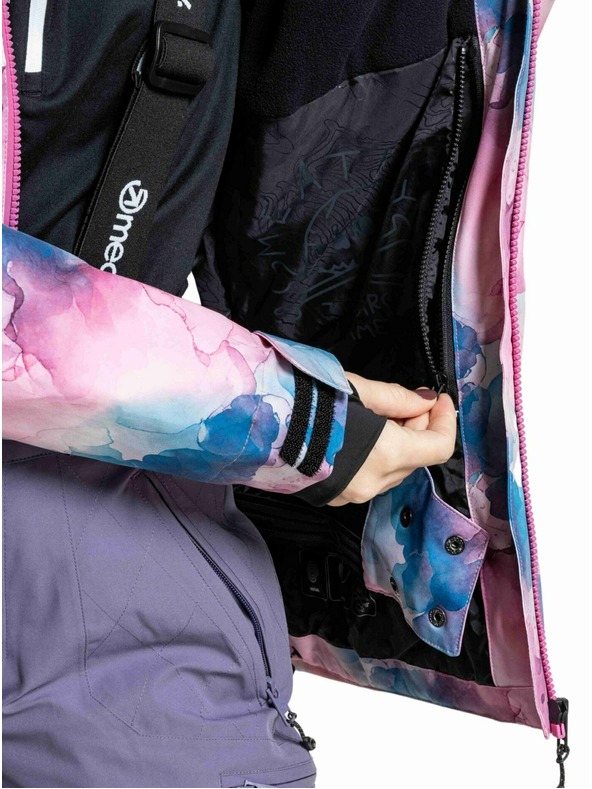 Meatfly Meatfly dámska SNB & SKI bunda Kirsten Bubbles