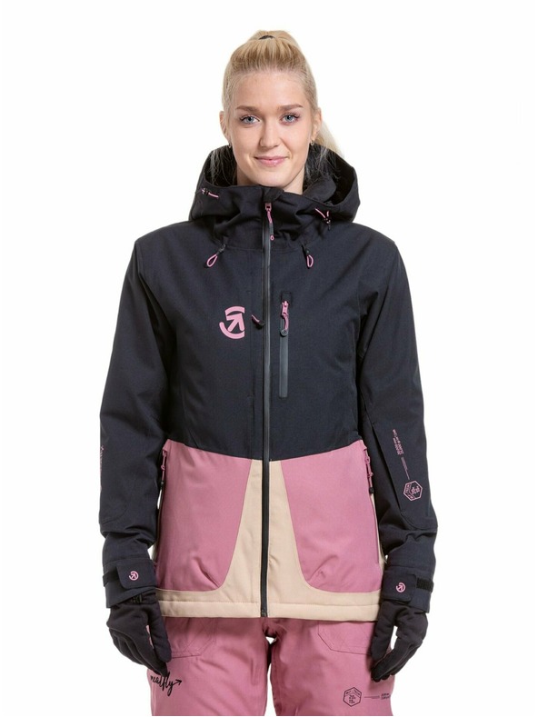 Meatfly Meatfly dámska SNB & SKI bunda Gaia Black