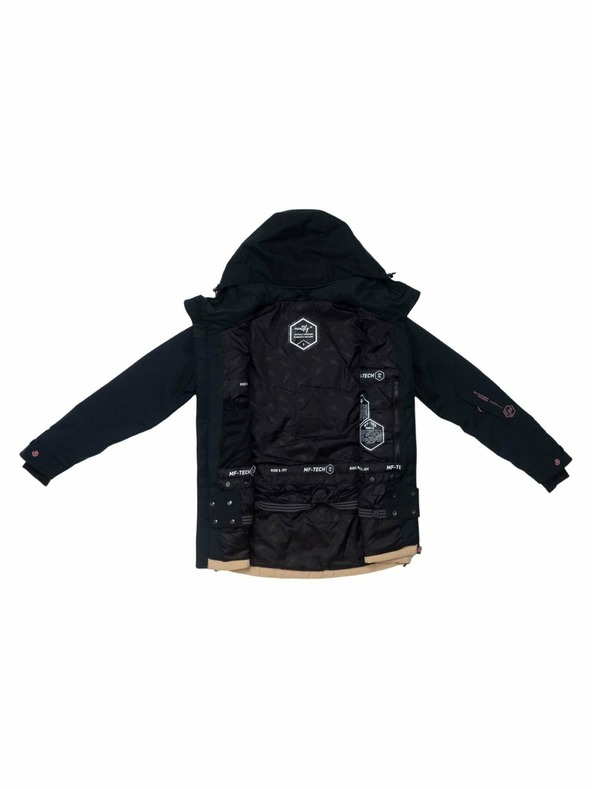 Meatfly Meatfly dámska SNB & SKI bunda Gaia Black