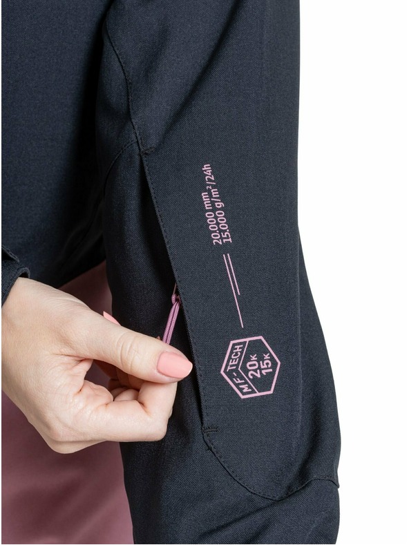 Meatfly Meatfly dámska SNB & SKI bunda Gaia Black