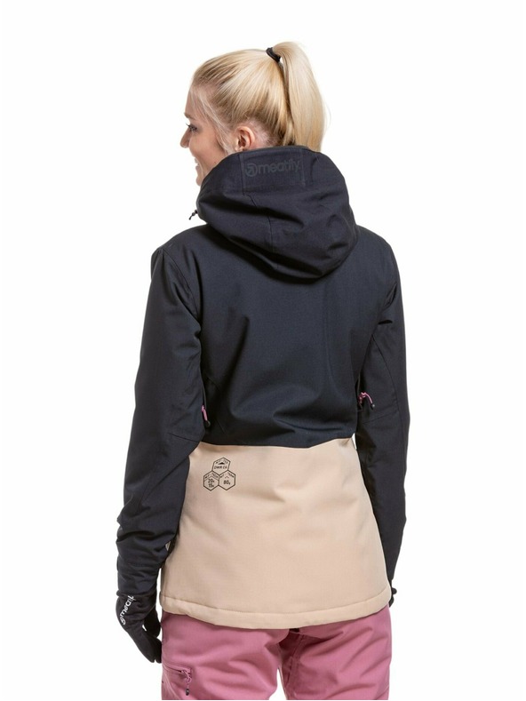 Meatfly Meatfly dámska SNB & SKI bunda Gaia Black