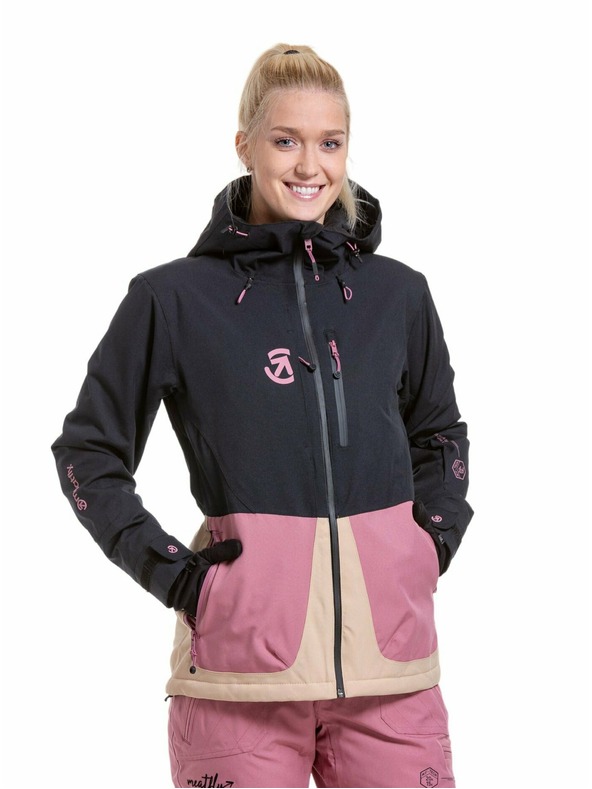 Meatfly Meatfly dámska SNB & SKI bunda Gaia Black