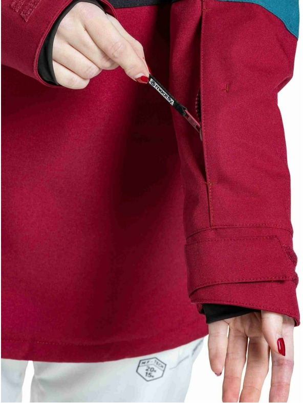 Meatfly Meatfly dámska SNB & SKI bunda Aiko Beet Red / Blue