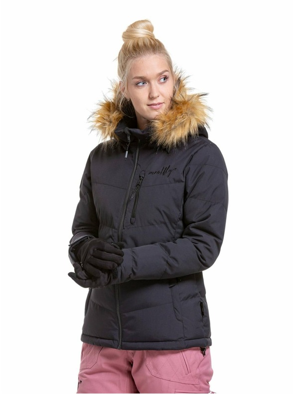 Meatfly Meatfly dámska SNB & SKI bunda Bonie Black