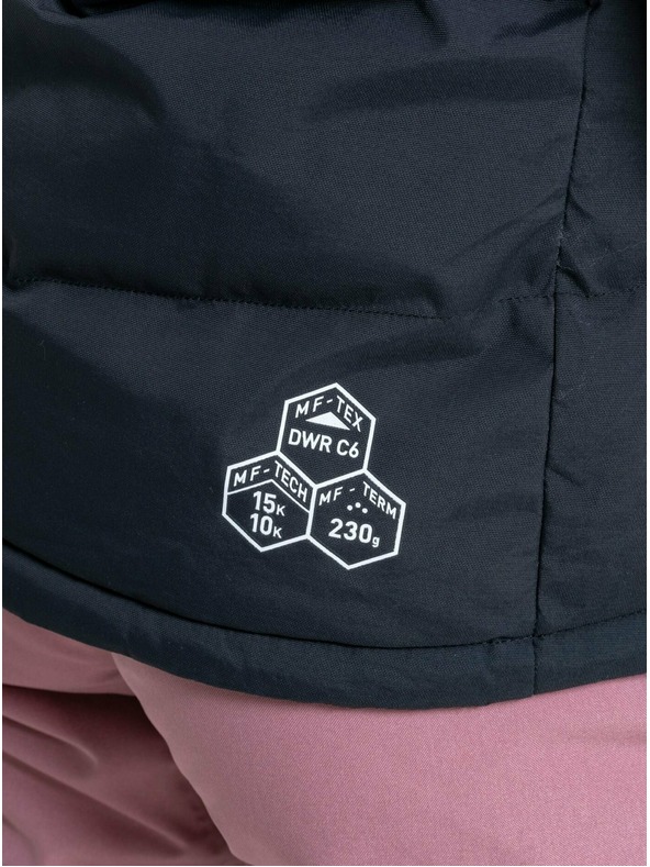 Meatfly Meatfly dámska SNB & SKI bunda Bonie Black