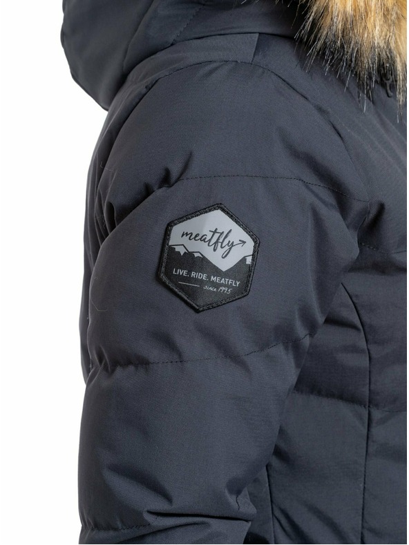 Meatfly Meatfly dámska SNB & SKI bunda Bonie Black