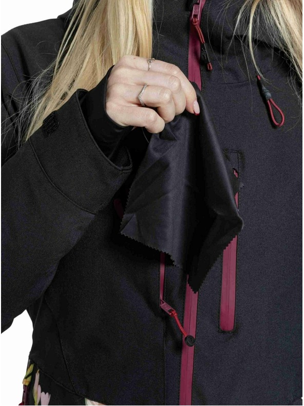 Meatfly Meatfly dámska SNB & SKI bunda Gaia Magnolia / Black