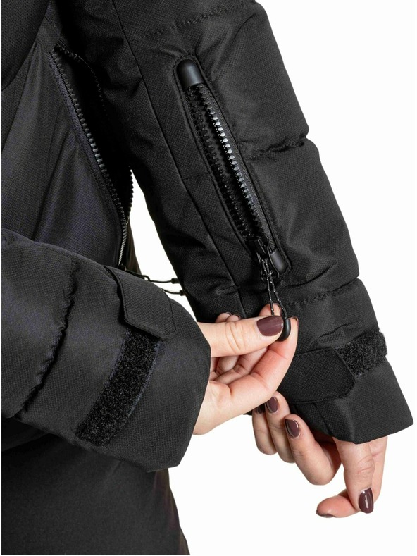 Meatfly Meatfly dámska SNB & SKI bunda Bonie Black