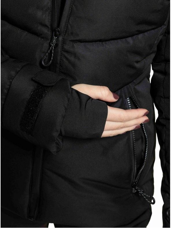 Meatfly Meatfly dámska SNB & SKI bunda Bonie Black