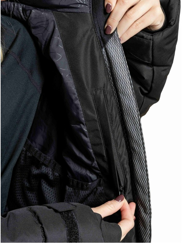 Meatfly Meatfly dámska SNB & SKI bunda Bonie Black