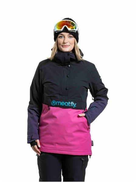 Meatfly Meatfly dámska SNB & SKI bunda Aiko Pink / Black