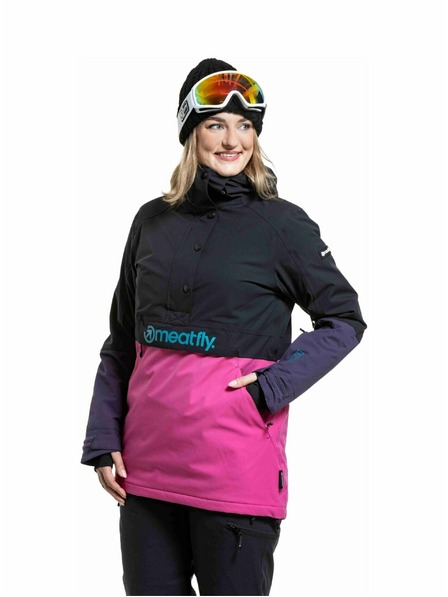 Meatfly Meatfly dámska SNB & SKI bunda Aiko Pink / Black