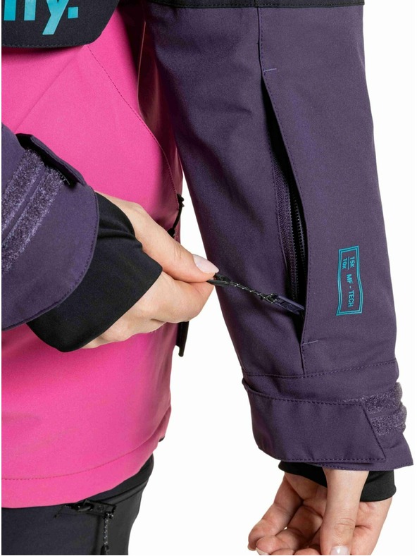 Meatfly Meatfly dámska SNB & SKI bunda Aiko Pink / Black