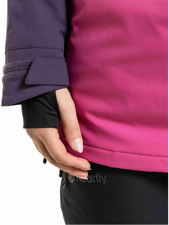 Meatfly Meatfly dámska SNB & SKI bunda Aiko Pink / Black