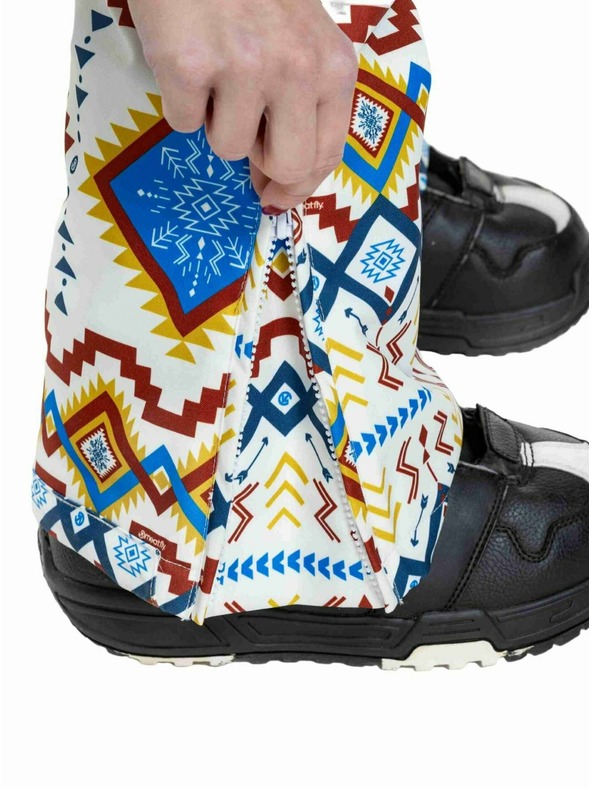 Meatfly Meatfly dámske SNB & SKI nohavice Foxy White Jones