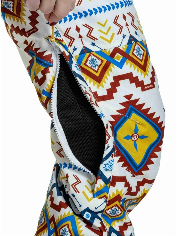 Meatfly Meatfly dámske SNB & SKI nohavice Foxy White Jones