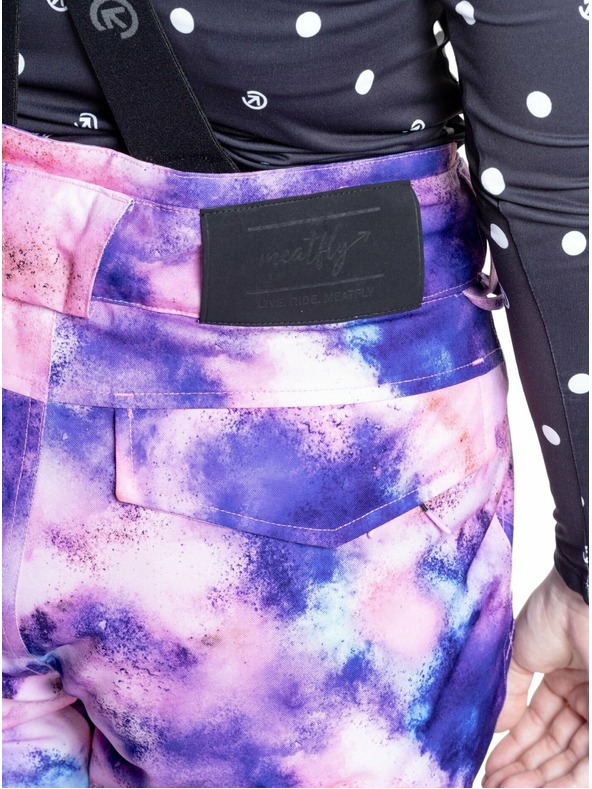 Meatfly Meatfly dámske SNB & SKI nohavice Foxy Peach Aquarel