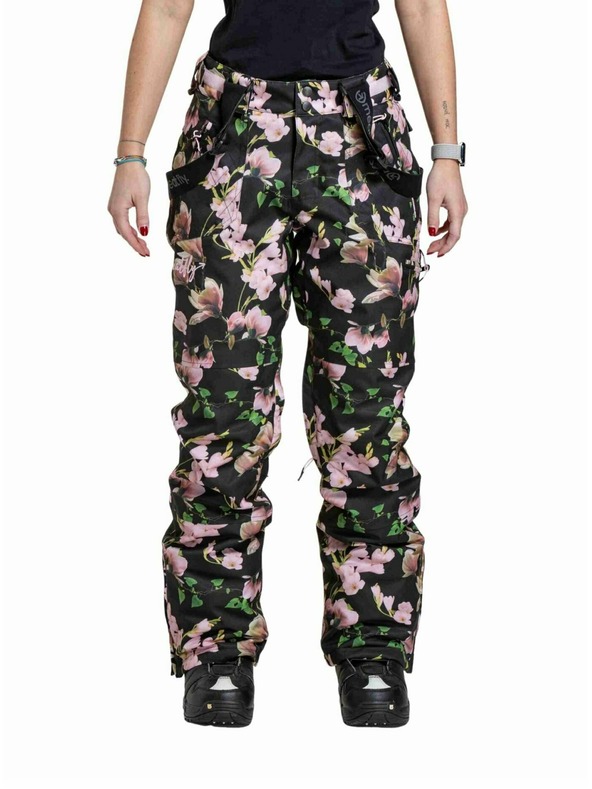 Meatfly Meatfly dámske SNB & SKI nohavice Foxy Magnolia