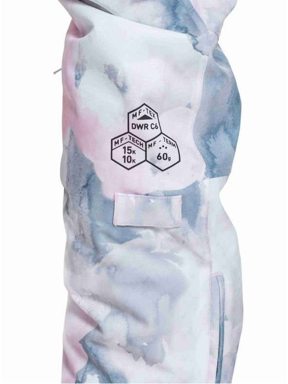 Meatfly Meatfly dámske SNB & SKI nohavice Foxy Clouds Pink