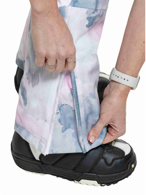 Meatfly Meatfly dámske SNB & SKI nohavice Foxy Clouds Pink