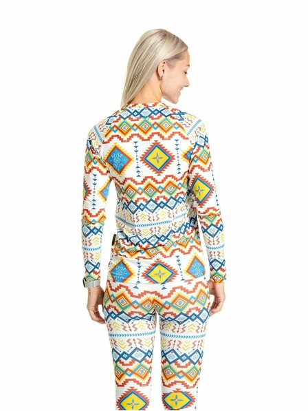 Meatfly Meatfly dámske termo tričko Capa White Jones