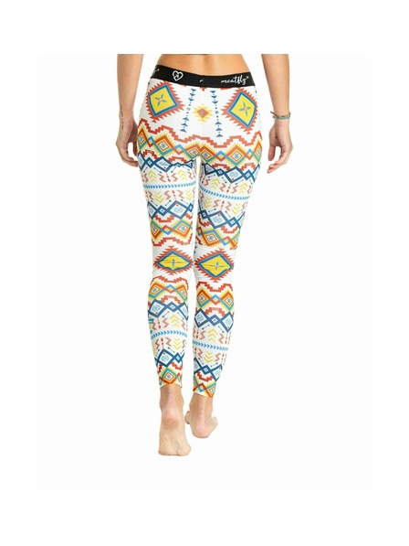 Meatfly Meatfly dámske termo nohavice Taro White Jones