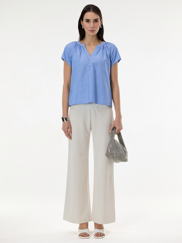 Orsay Svetlomodrá dámska blúzka ORSAY