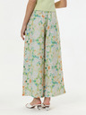 Orsay Svetlozelené dámske vzorované nohavice ORSAY