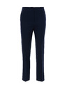 Orsay Tmavomodré dámske rovné nohavice ORSAY