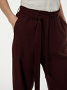 Orsay Tmavohnedé dámske široké nohavice ORSAY