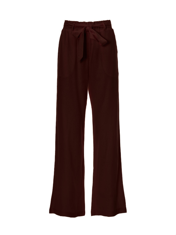Orsay Tmavohnedé dámske široké nohavice ORSAY