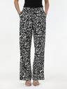 Orsay Čierne vzorované dámske nohavice ORSAY