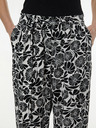 Orsay Čierne vzorované dámske nohavice ORSAY