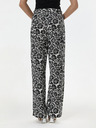 Orsay Čierne vzorované dámske nohavice ORSAY