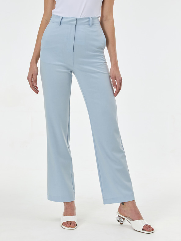 Orsay Svetlomodré dámske rovné nohavice ORSAY